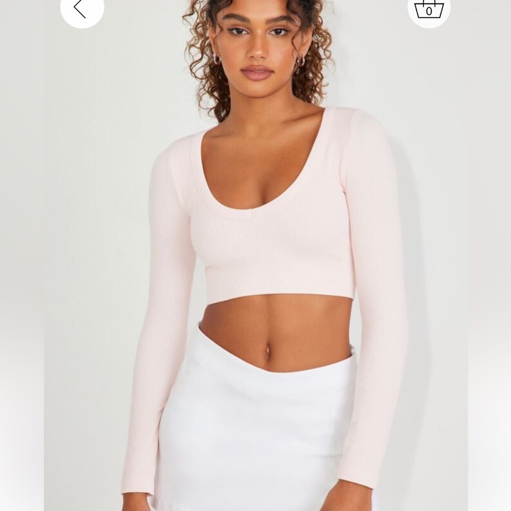 Garage pink long sleeve